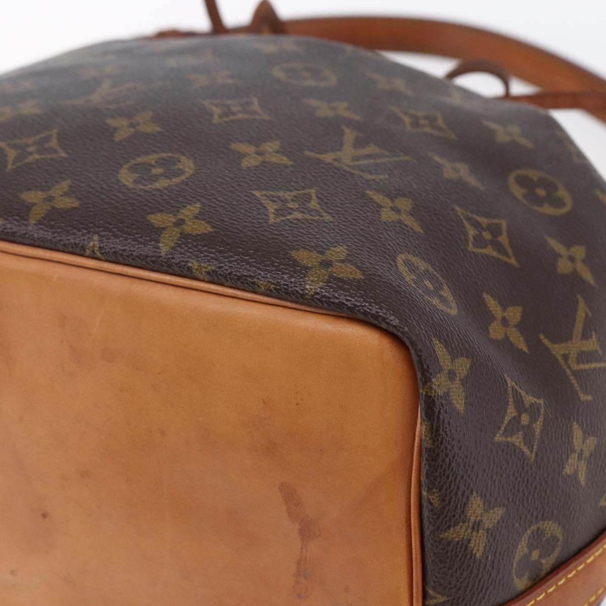 LOUIS VUITTON Monogram Petit Noe Shoulder Bag M42226 LV Auth 148717