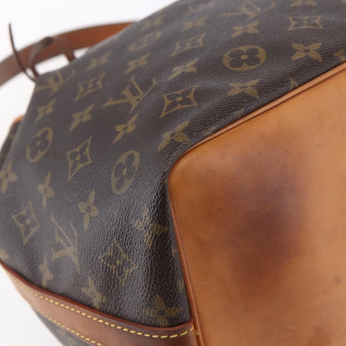 LOUIS VUITTON Monogram Petit Noe Shoulder Bag M42226 LV Auth 148717