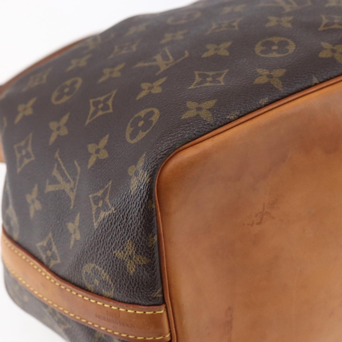 LOUIS VUITTON Monogram Petit Noe Shoulder Bag M42226 LV Auth 148717