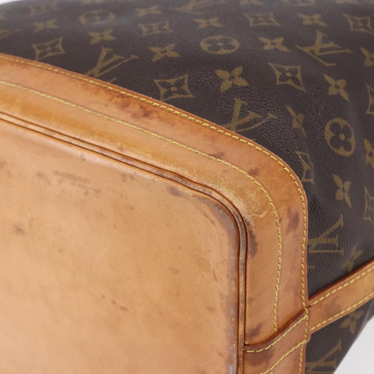 LOUIS VUITTON Monogram Noe Shoulder Bag M42224 LV Auth 148720