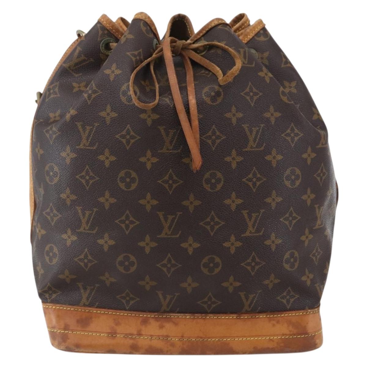 LOUIS VUITTON Monogram Noe Shoulder Bag M42224 LV Auth 148720