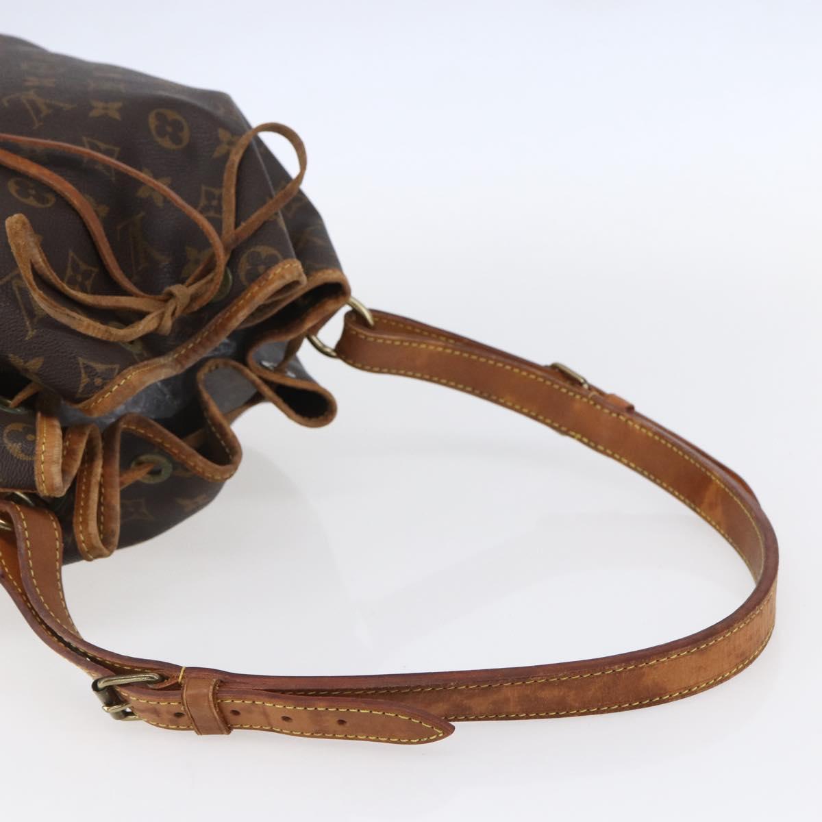 LOUIS VUITTON Monogram Noe Shoulder Bag M42224 LV Auth 148720