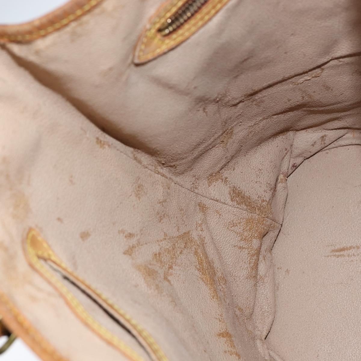 LOUIS VUITTON Monogram Bucket GM Shoulder Bag M42236 LV Auth 148723