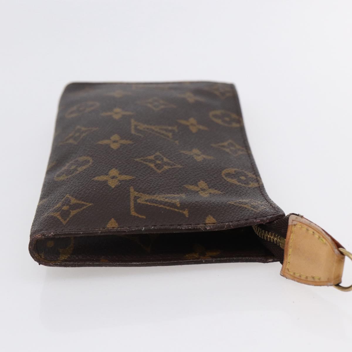 LOUIS VUITTON Monogram Bucket GM Accessory Pouch LV Auth 148724