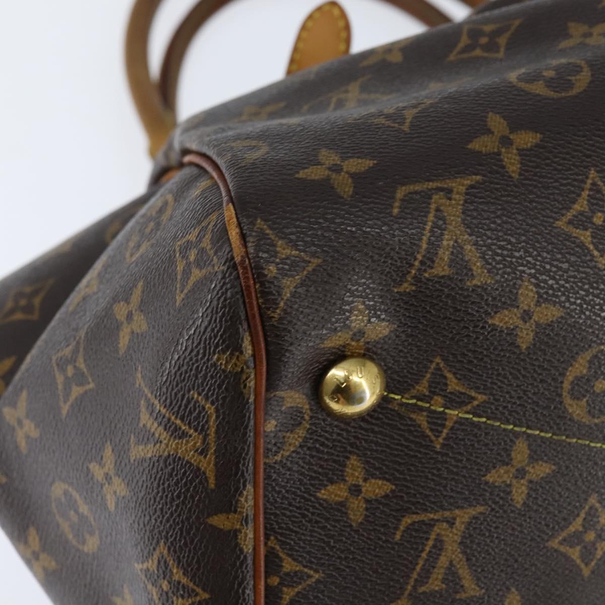 LOUIS VUITTON Monogram Tivori GM Hand Bag M40144 LV Auth 148726