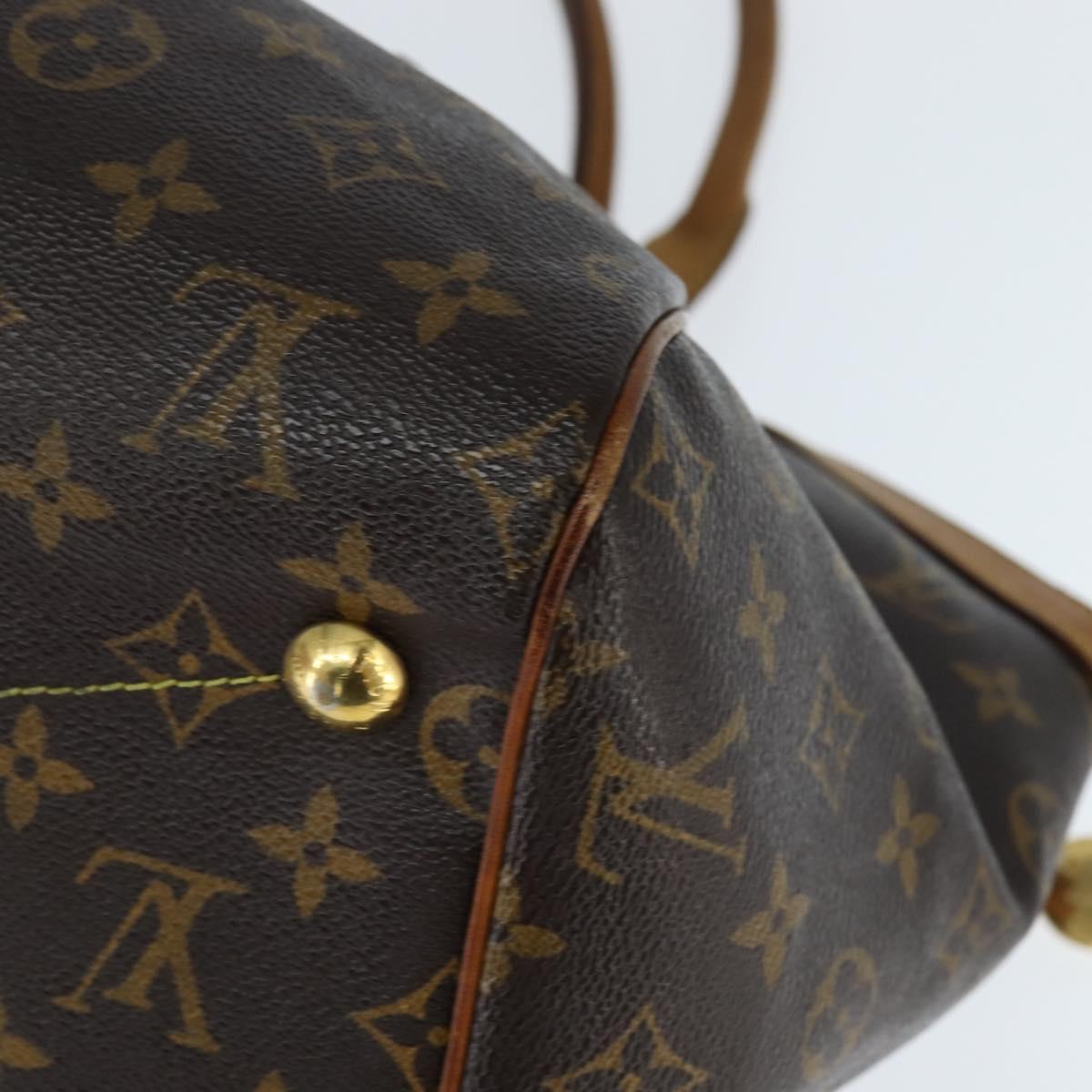 LOUIS VUITTON Monogram Tivori GM Hand Bag M40144 LV Auth 148726