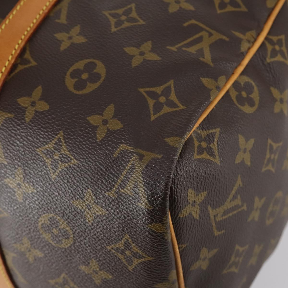LOUIS VUITTON Monogram Sac Souple 35 Boston Bag M41626 LV Auth 148727