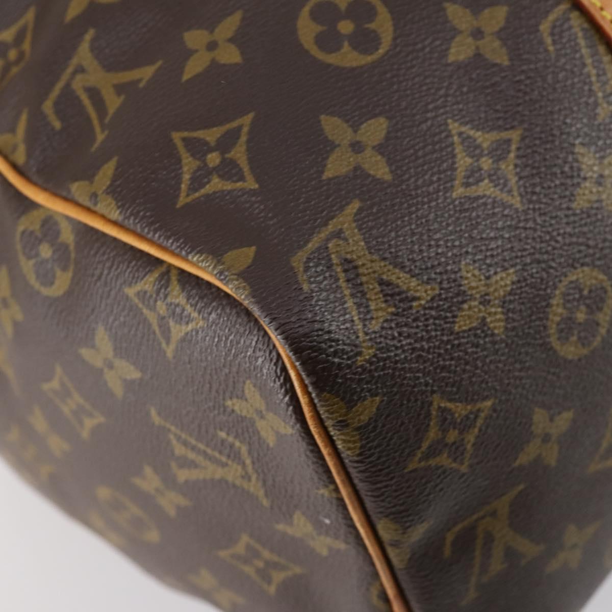 LOUIS VUITTON Monogram Sac Souple 35 Boston Bag M41626 LV Auth 148727
