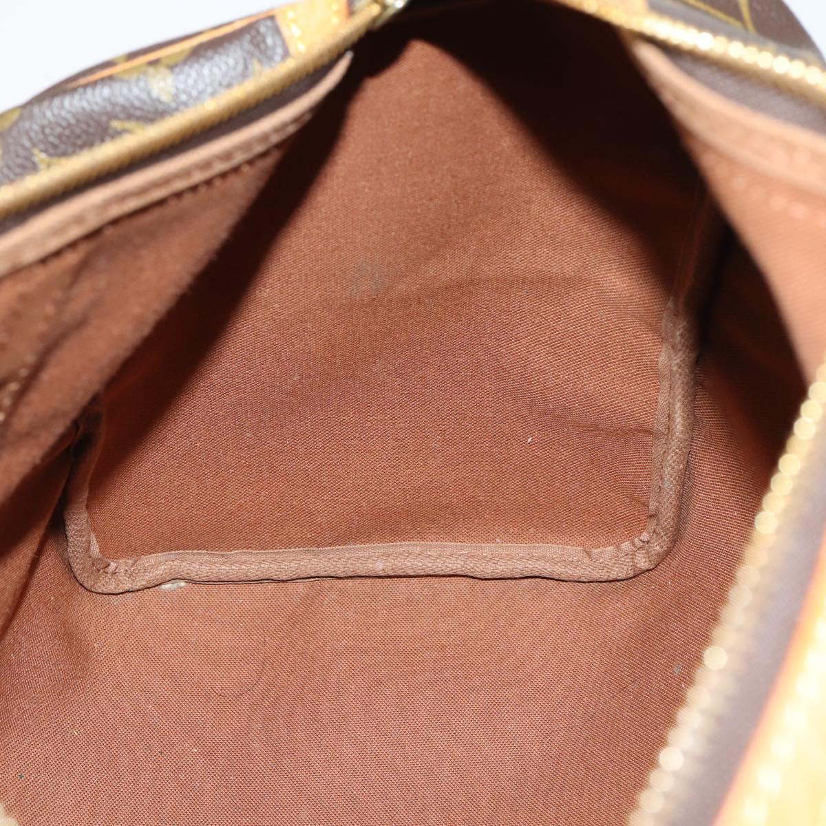 LOUIS VUITTON Monogram Sac Souple 35 Boston Bag M41626 LV Auth 148727