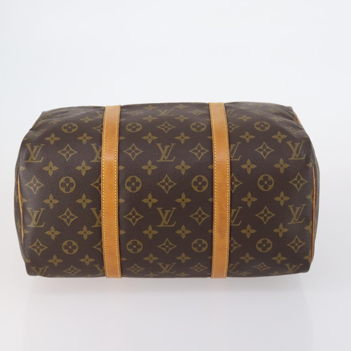 LOUIS VUITTON Monogram Sac Souple 35 Boston Bag M41626 LV Auth 148727