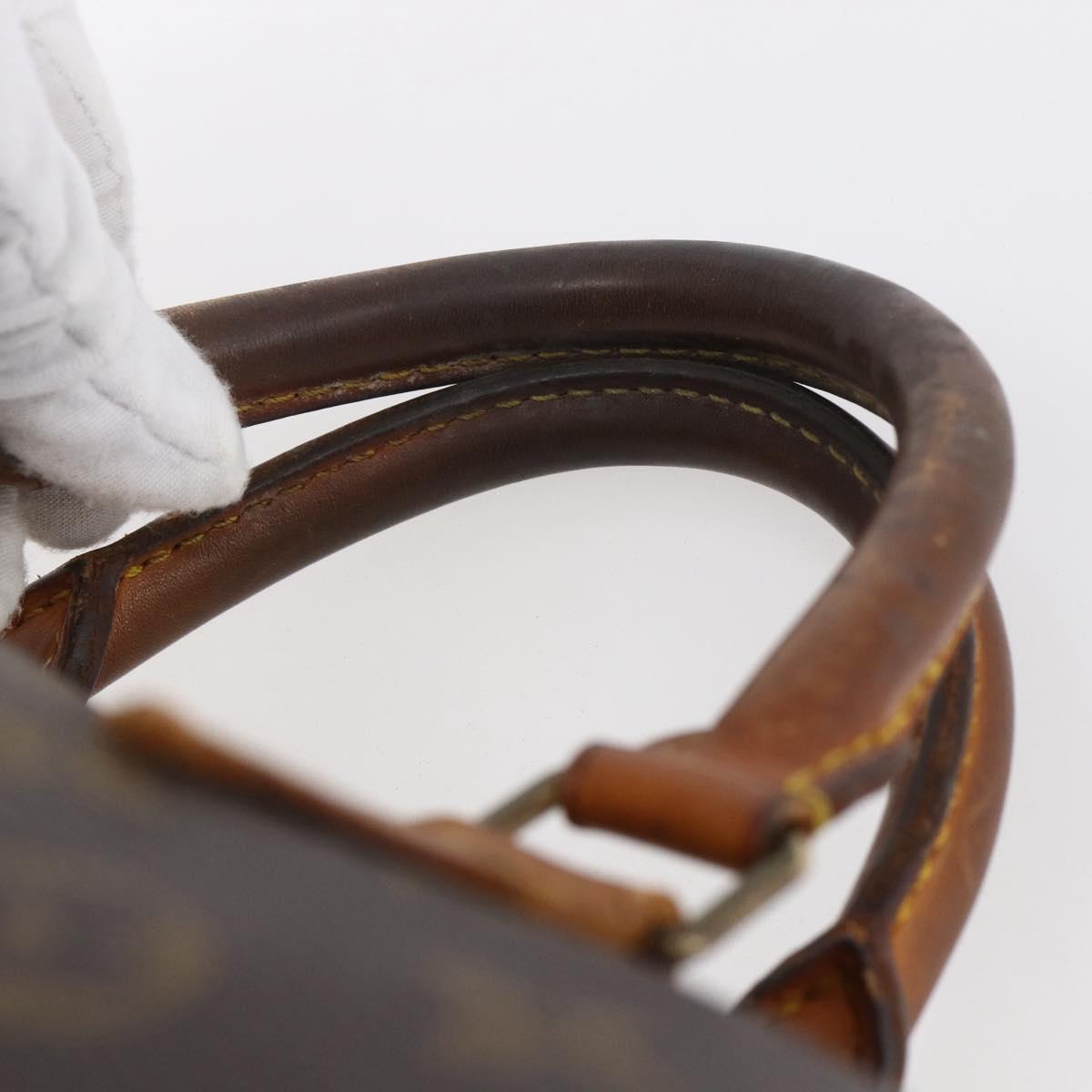 LOUIS VUITTON Monogram Speedy 30 Hand Bag M41526 LV Auth 148730