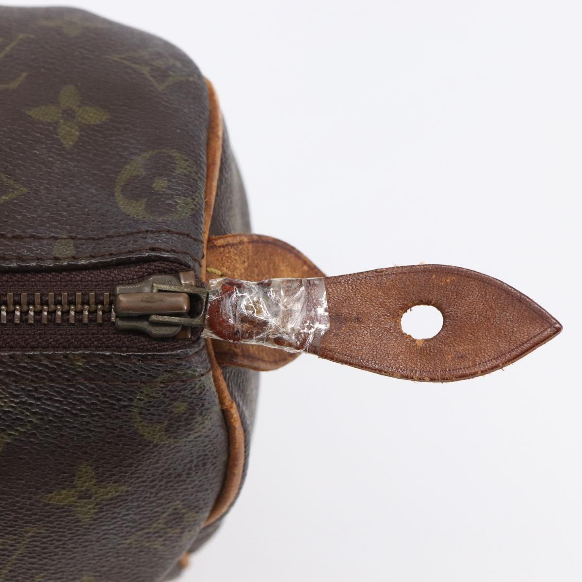 LOUIS VUITTON Monogram Speedy 25 Hand Bag M41528 LV Auth 148731