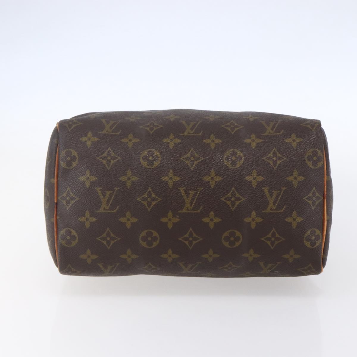 LOUIS VUITTON Monogram Speedy 25 Hand Bag M41528 LV Auth 148731