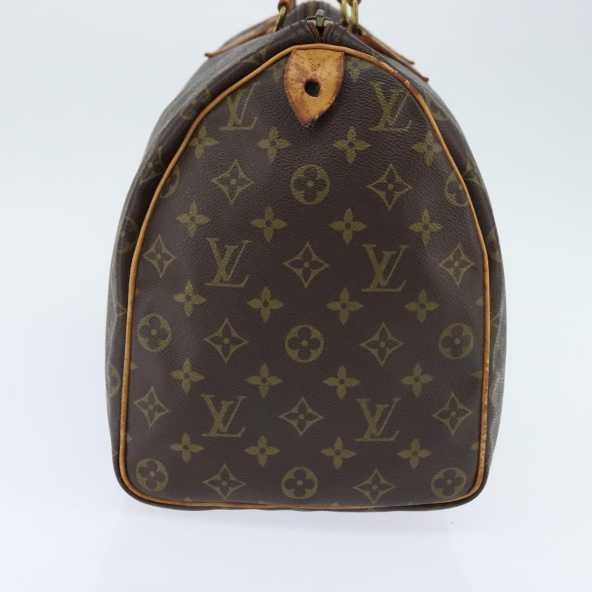 LOUIS VUITTON Monogram Speedy 40 Hand Bag M41522 LV Auth 148737