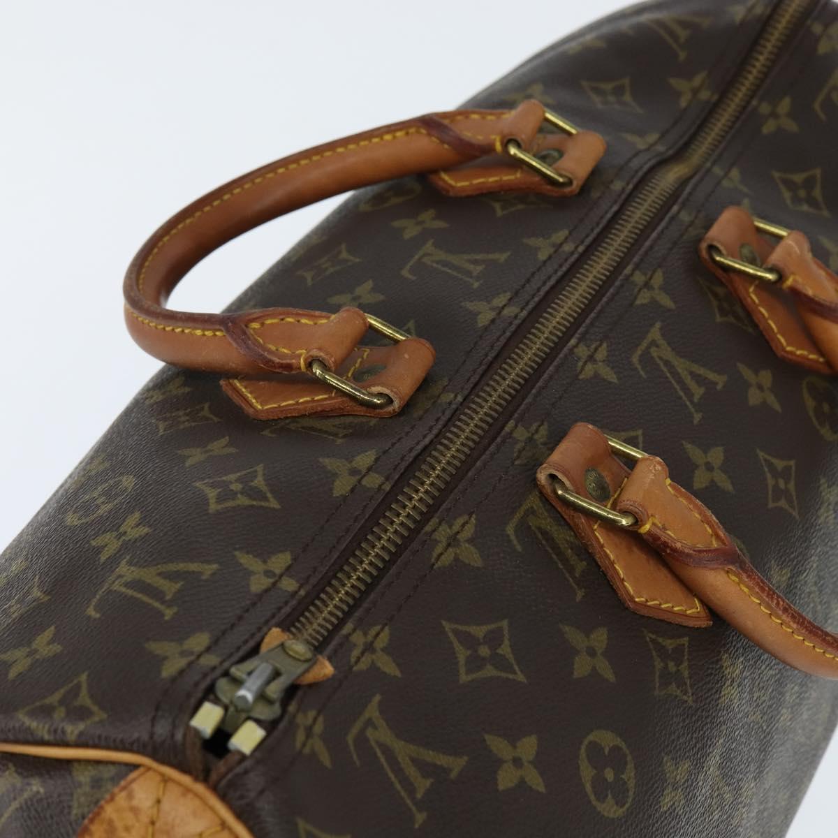 LOUIS VUITTON Monogram Speedy 40 Hand Bag M41522 LV Auth 148737