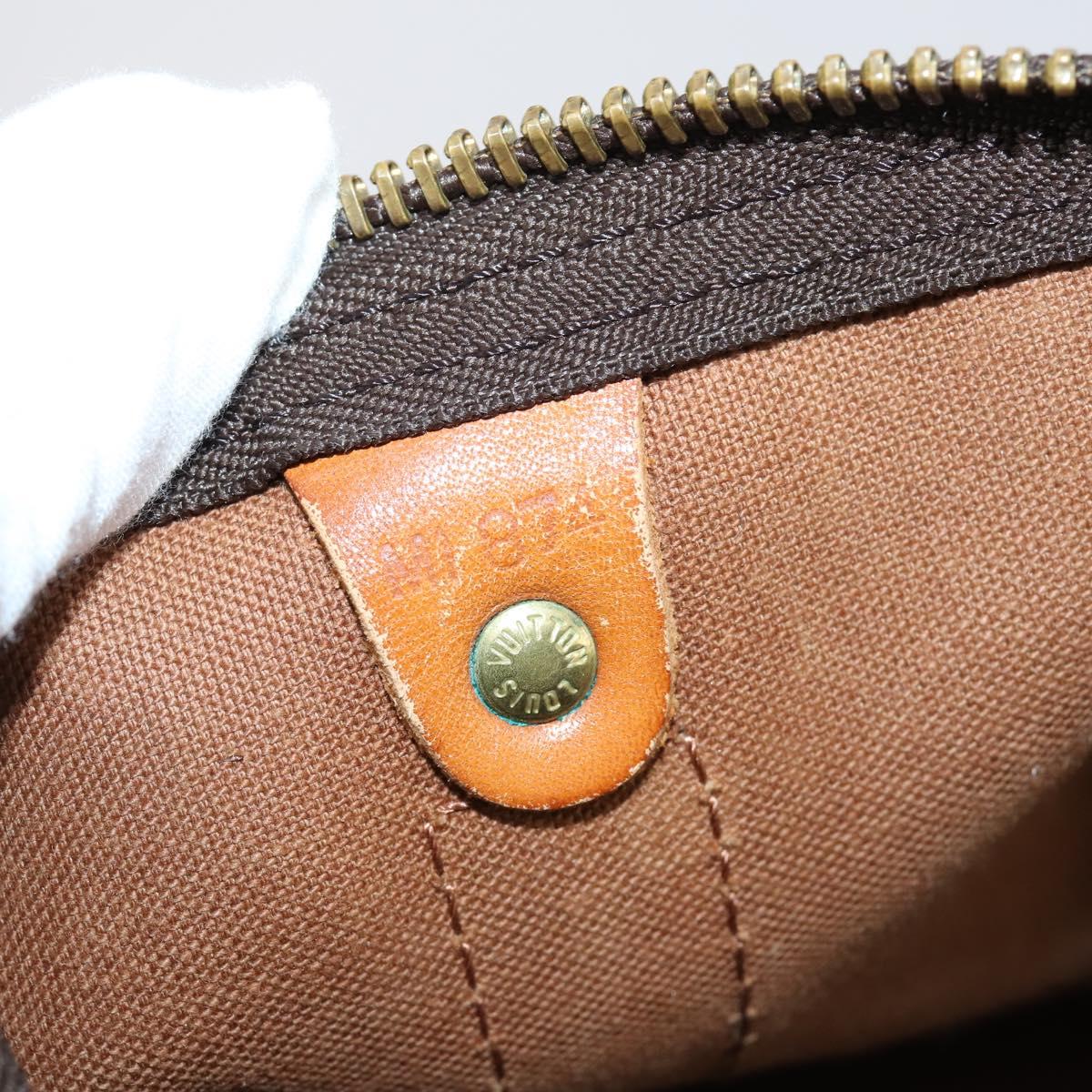 LOUIS VUITTON Monogram Keepall 55 Boston Bag M41424 LV Auth 148740