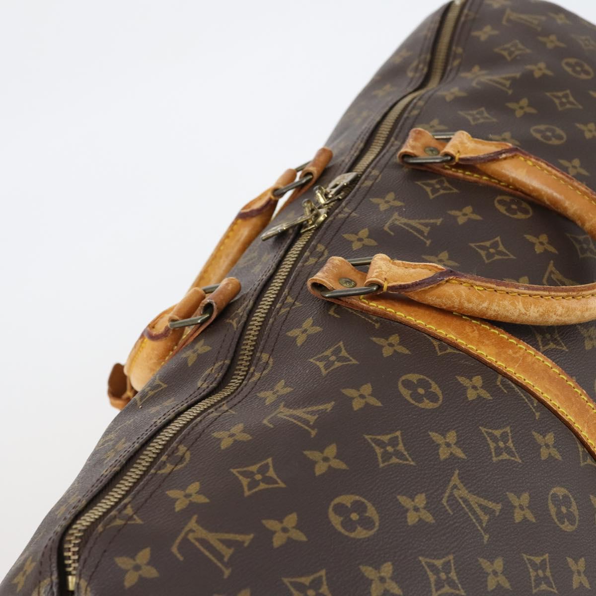 LOUIS VUITTON Monogram Keepall 55 Boston Bag M41424 LV Auth 148740