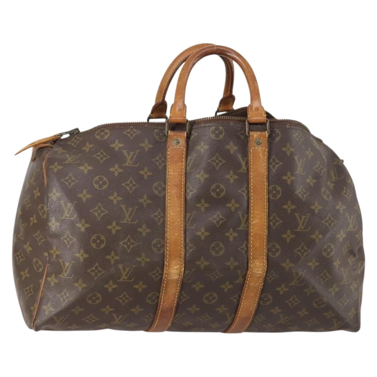 LOUIS VUITTON Monogram Keepall 45 Boston Bag M41428 LV Auth 148747