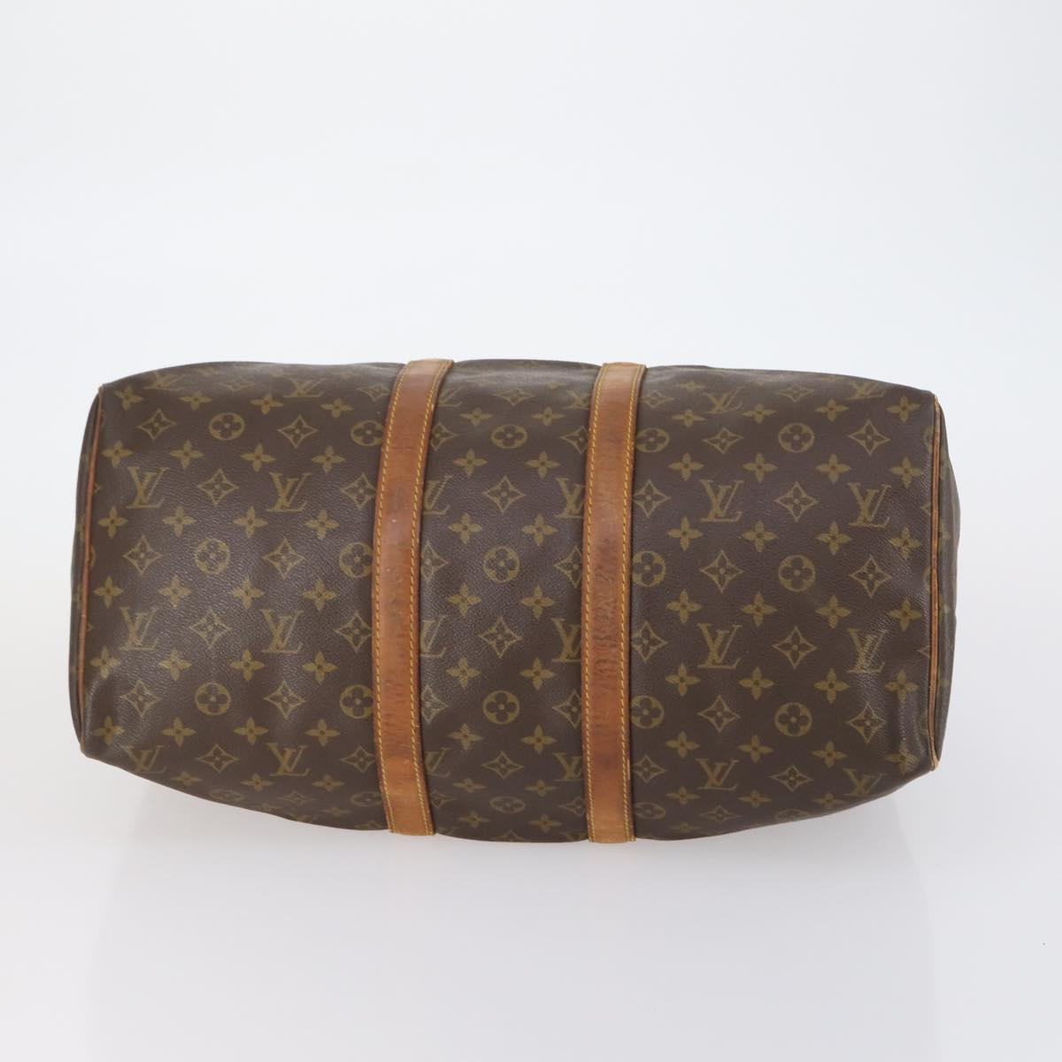 LOUIS VUITTON Monogram Keepall 45 Boston Bag M41428 LV Auth 148747