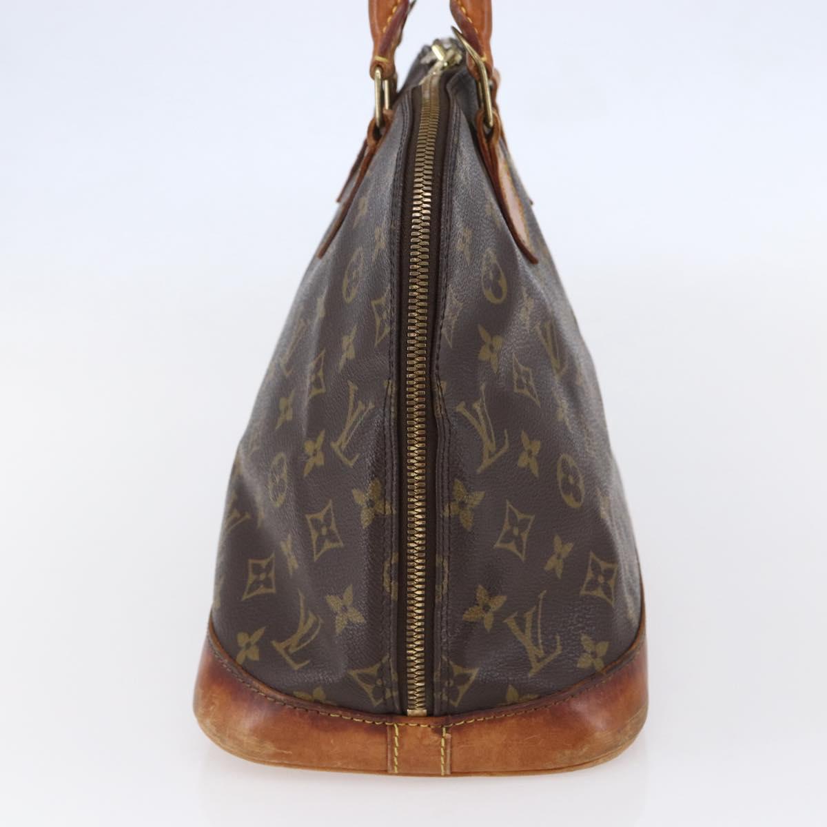 LOUIS VUITTON Monogram Alma Hand Bag M51130 LV Auth 148748
