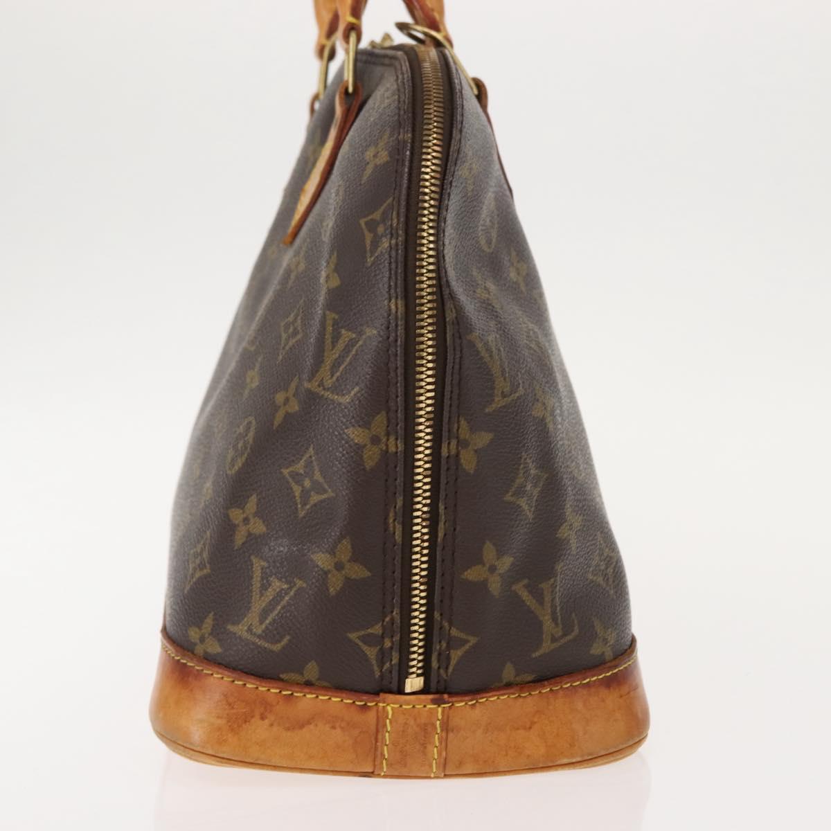 LOUIS VUITTON Monogram Alma Hand Bag M51130 LV Auth 148751
