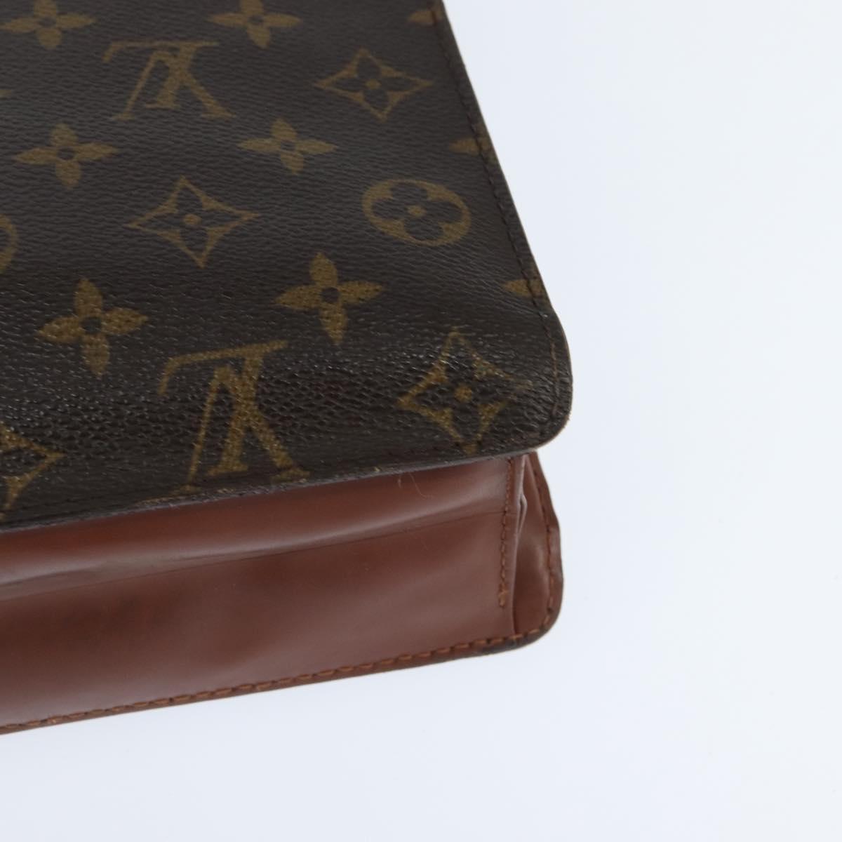 LOUIS VUITTON Monogram Monceau 28 Hand Bag M51185 LV Auth 148755
