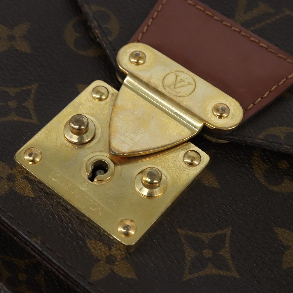 LOUIS VUITTON Monogram Monceau 28 Hand Bag M51185 LV Auth 148755