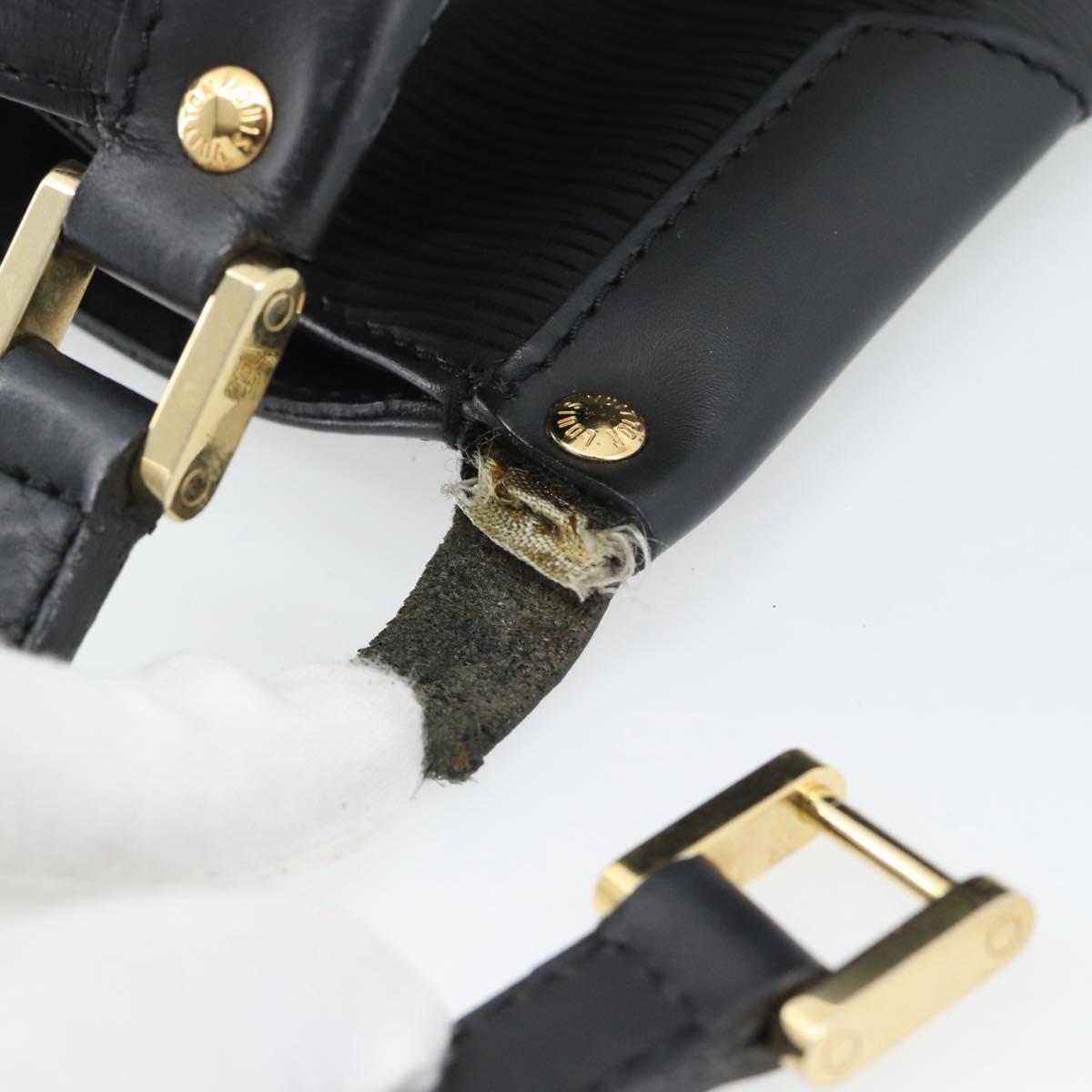 LOUIS VUITTON Epi Mandala MM Shoulder Bag Black M58892 LV Auth 148759