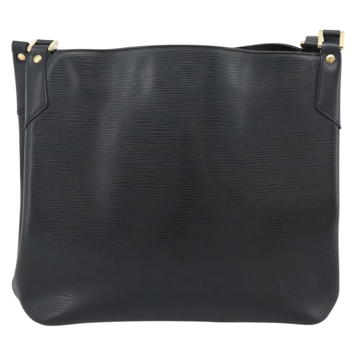 LOUIS VUITTON Epi Mandala MM Shoulder Bag Black M58892 LV Auth 148759