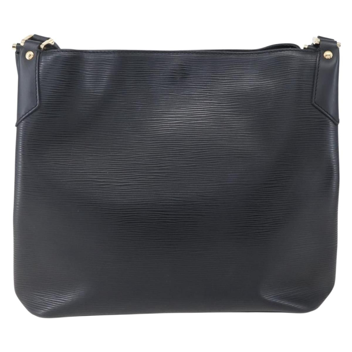 LOUIS VUITTON Epi Mandala MM Shoulder Bag Black M58892 LV Auth 148759