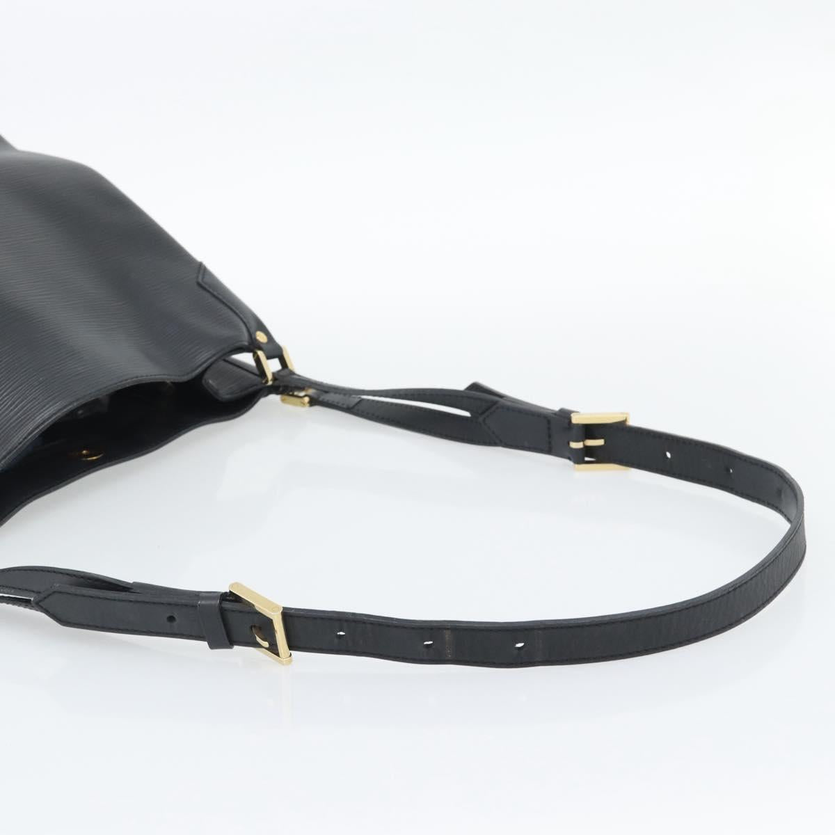 LOUIS VUITTON Epi Mandala MM Shoulder Bag Black M58892 LV Auth 148759