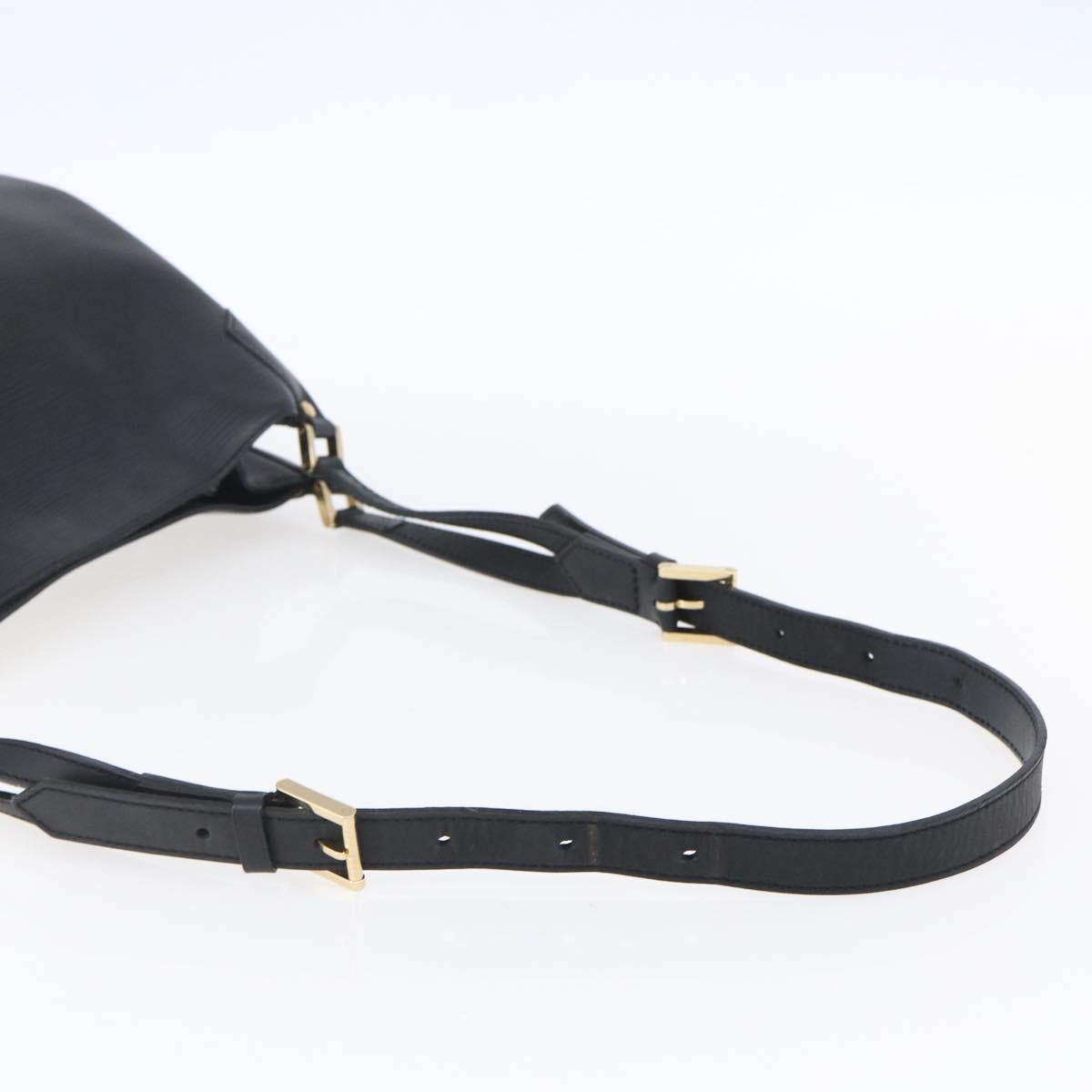 LOUIS VUITTON Epi Mandala MM Shoulder Bag Black M58892 LV Auth 148759