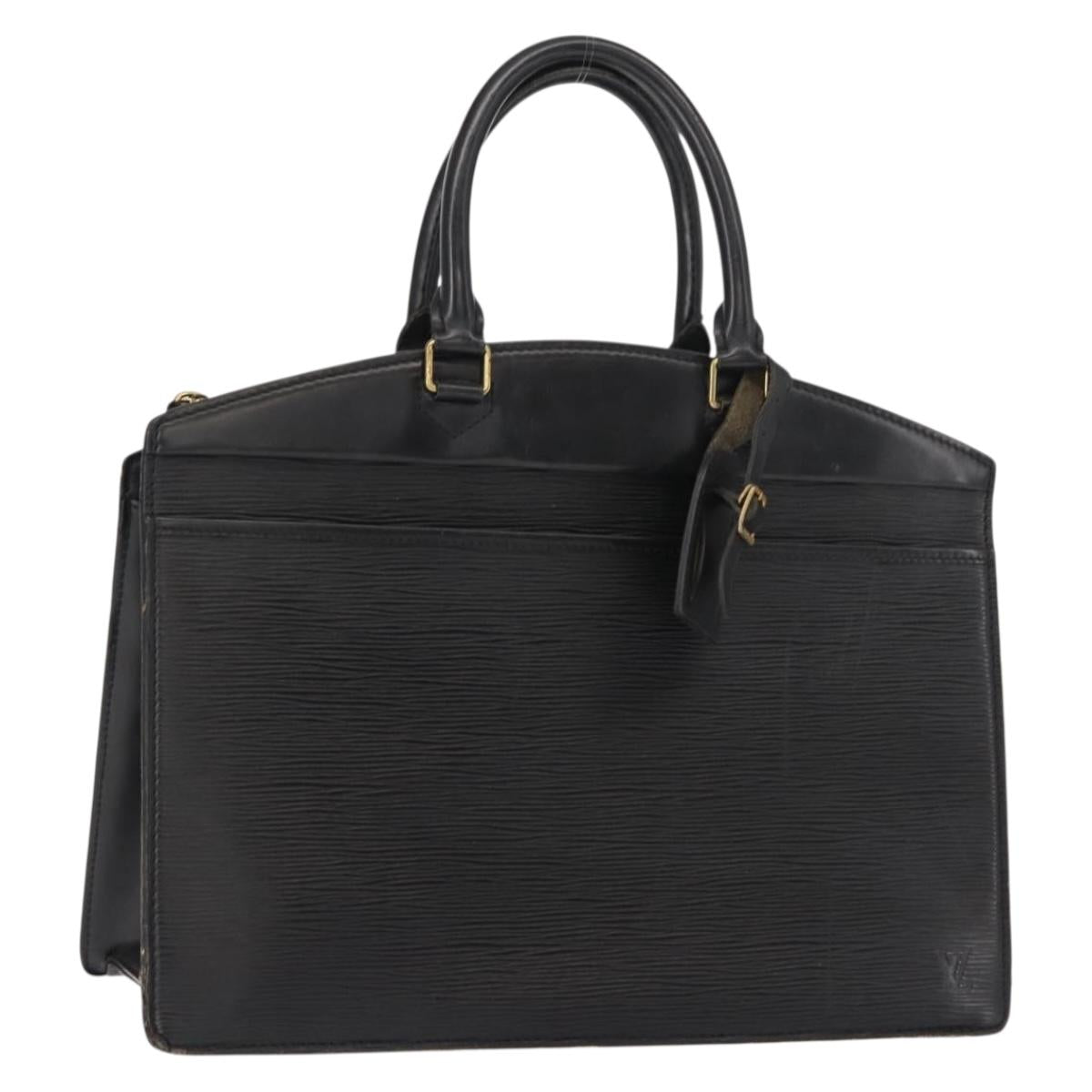 LOUIS VUITTON Epi Riviera Hand Bag Noir Black M48182 LV Auth 148760