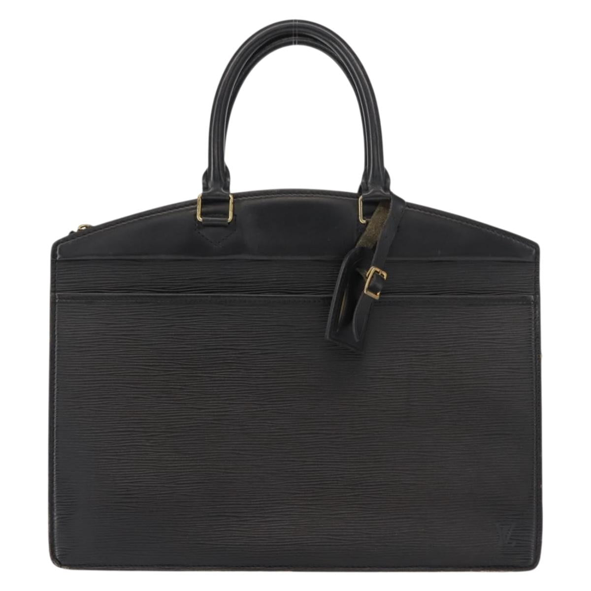 LOUIS VUITTON Epi Riviera Hand Bag Noir Black M48182 LV Auth 148760