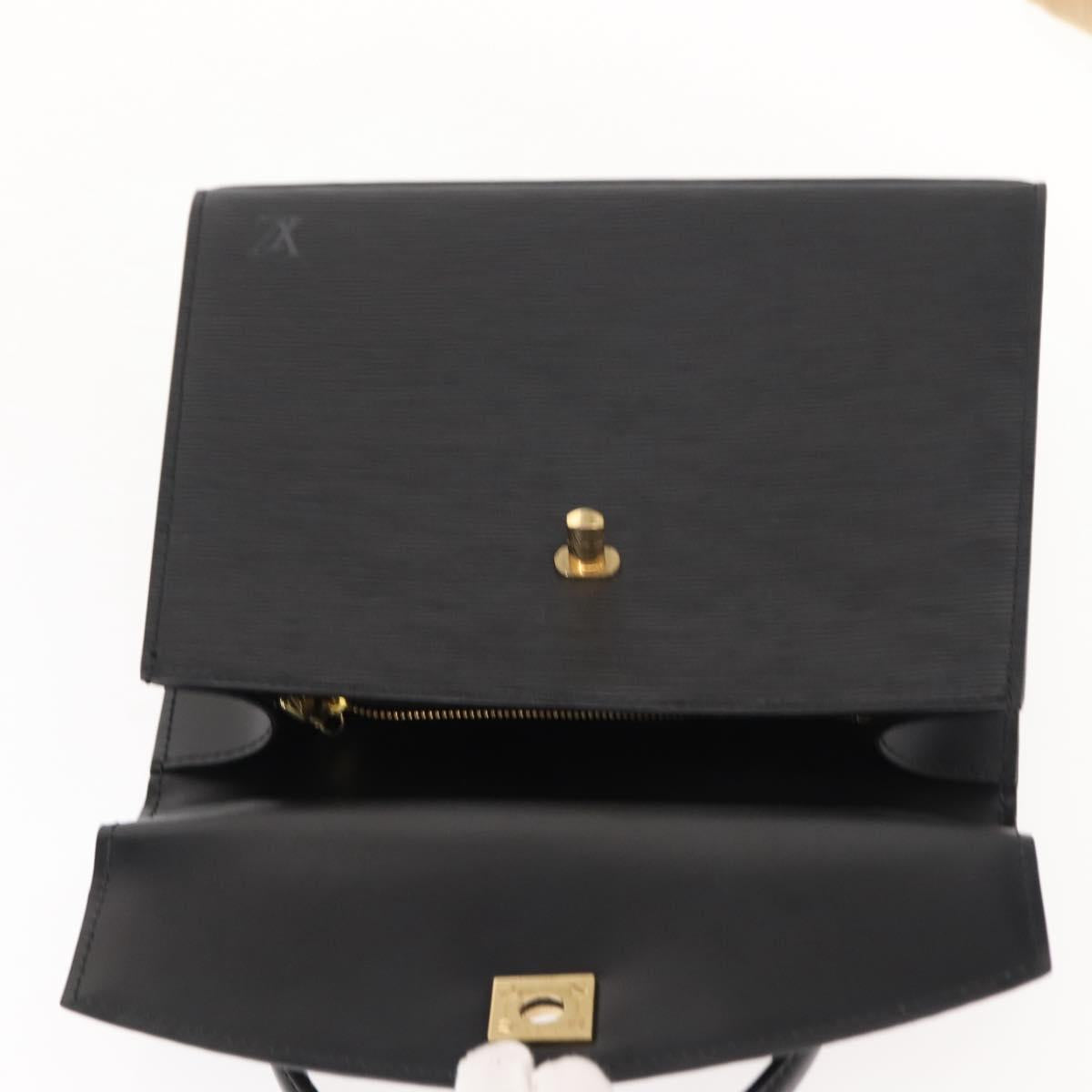 LOUIS VUITTON Epi Malesherbes Hand Bag Black M52372 LV Auth 148763V