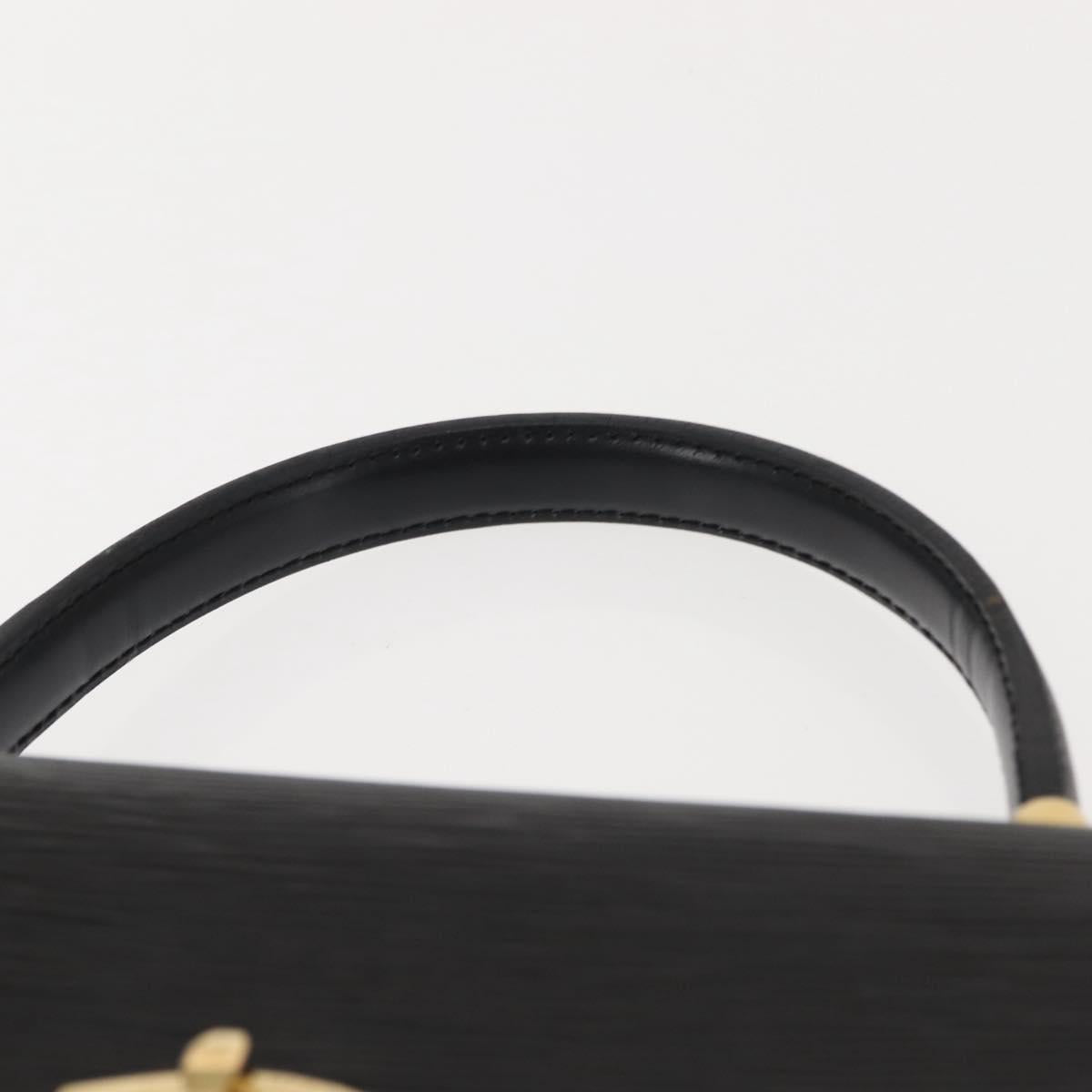 LOUIS VUITTON Epi Malesherbes Hand Bag Black M52372 LV Auth 148763V