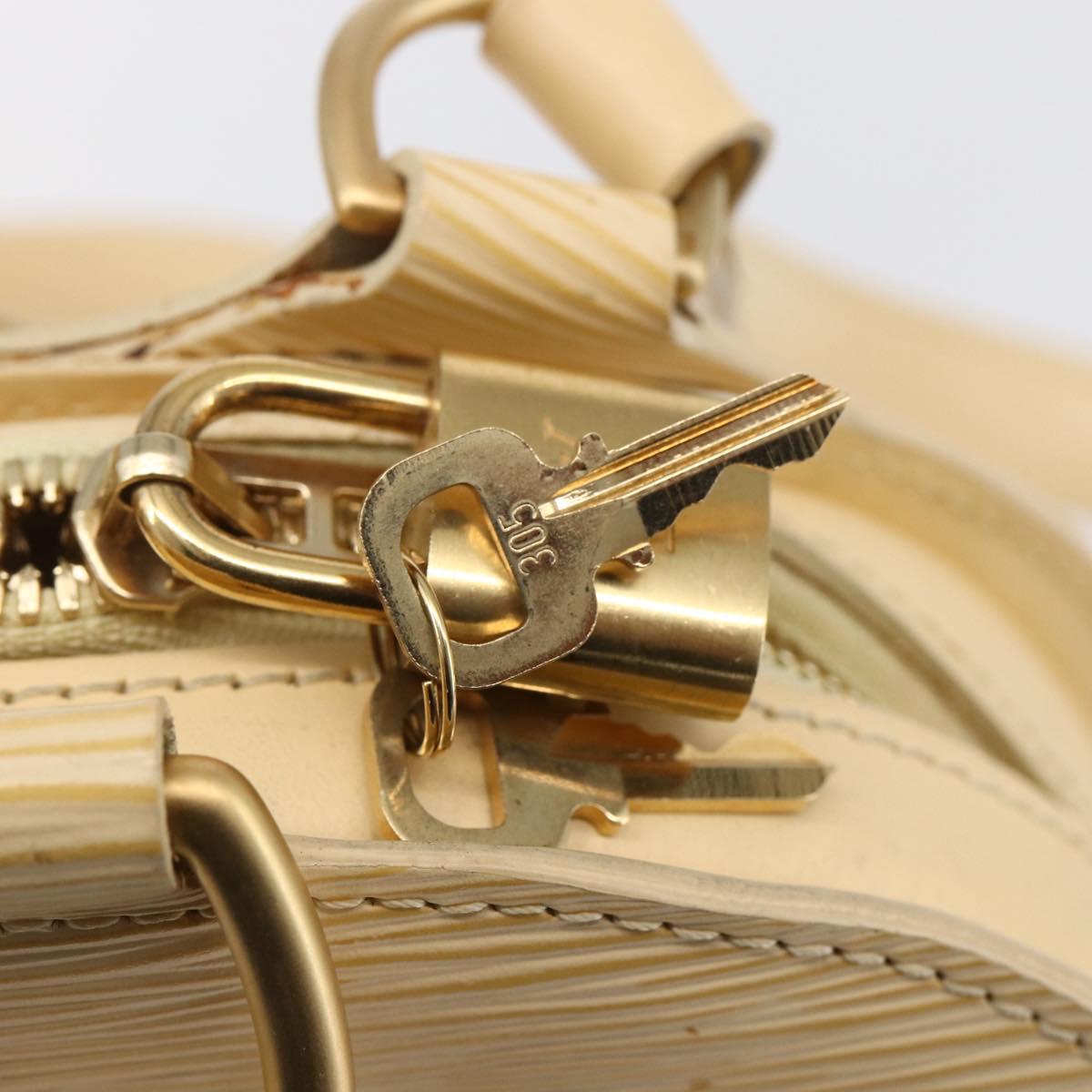 LOUIS VUITTON Epi Mabillon Backpack Vanilla M5223A LV Auth 148764