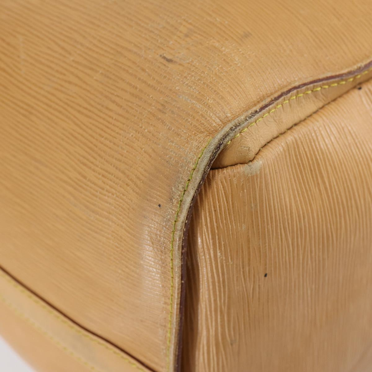 LOUIS VUITTON Epi Keepall 45 Boston Bag Vintage Beige M42976 LV Auth 148765