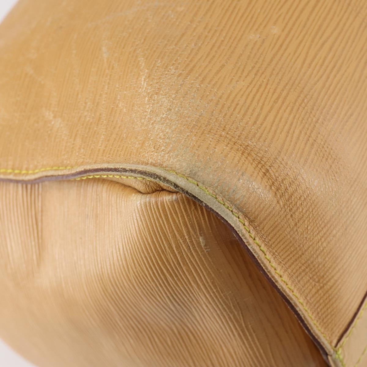 LOUIS VUITTON Epi Keepall 45 Boston Bag Vintage Beige M42976 LV Auth 148765