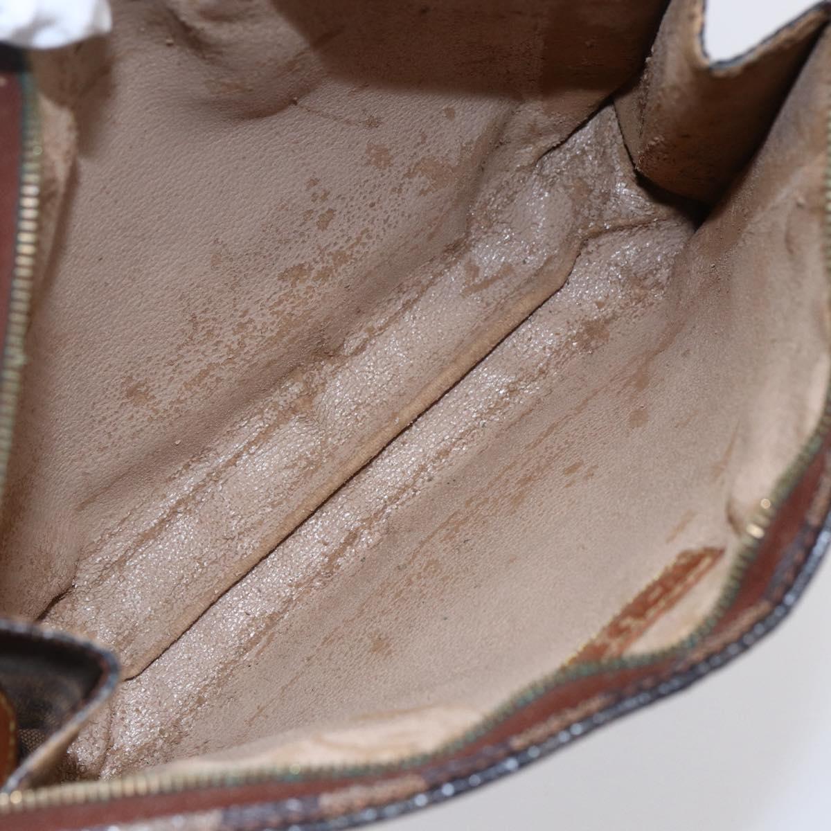 LOUIS VUITTON Damier Ebene Poche Toilette 26 Pouch N47543 LV Auth 148766