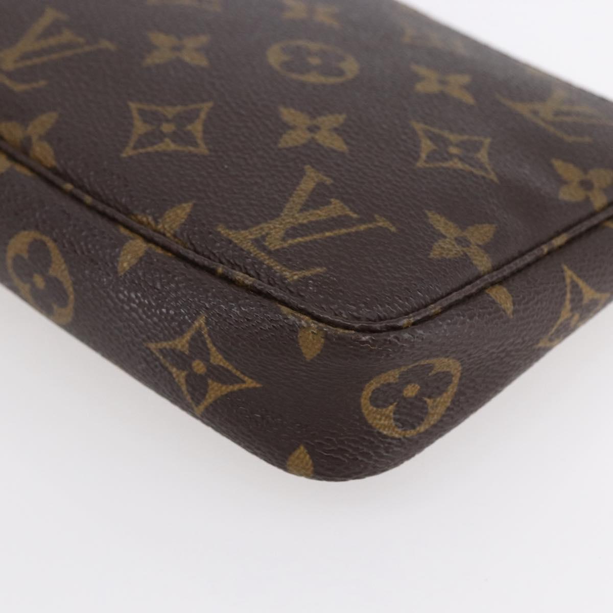 LOUIS VUITTON Monogram Pochette Accessoires Pouch M51980 LV Auth 148770