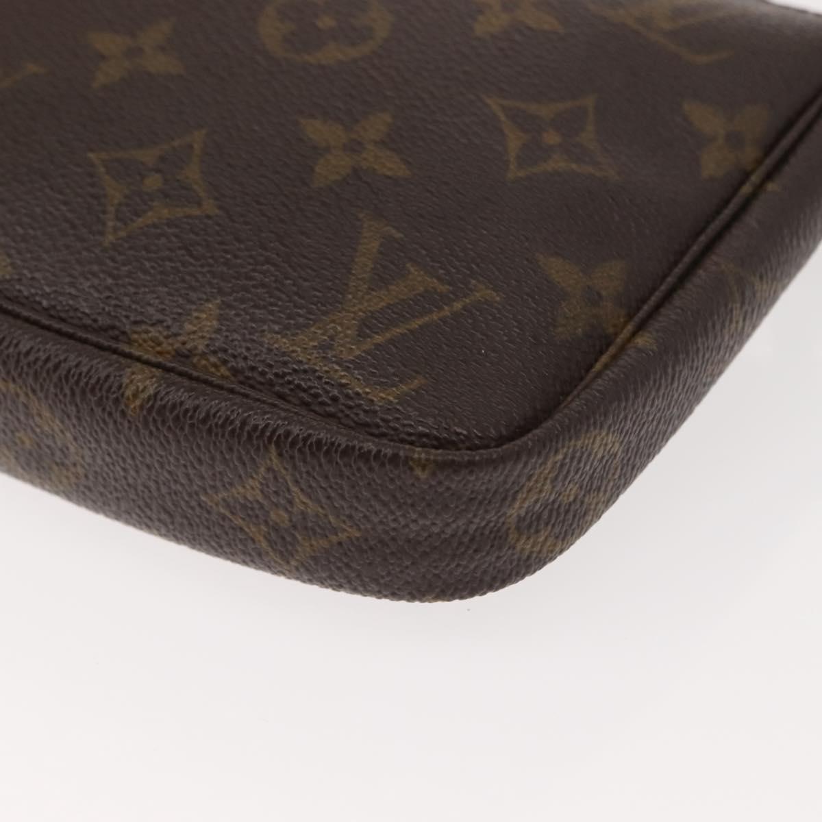 LOUIS VUITTON Monogram Pochette Accessoires Pouch M51980 LV Auth 148773