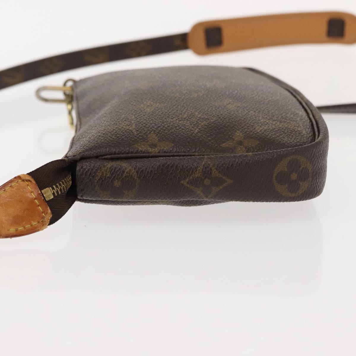 LOUIS VUITTON Monogram Pochette Accessoires Pouch M51980 LV Auth 148773