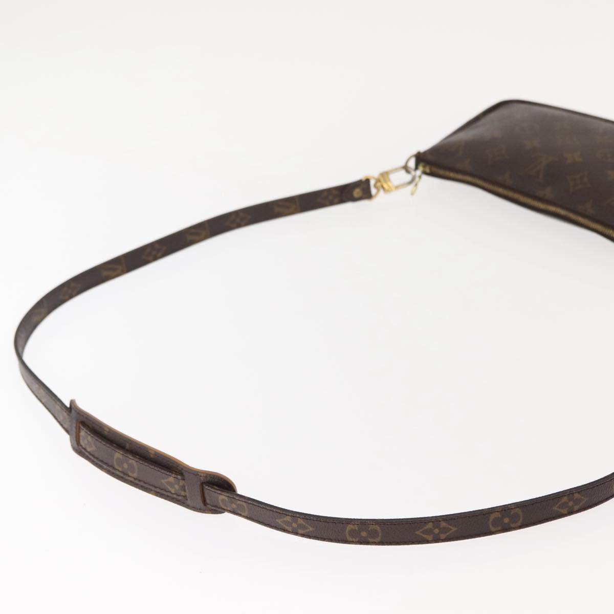 LOUIS VUITTON Monogram Pochette Accessoires Pouch M51980 LV Auth 148773