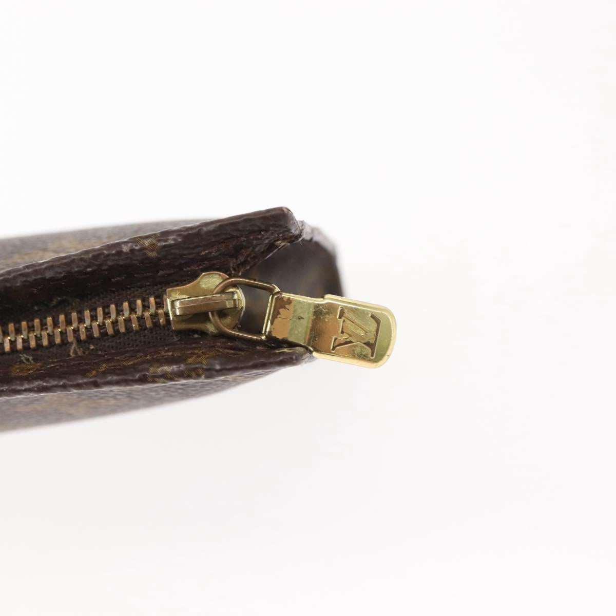 LOUIS VUITTON Monogram Bucket GM Accessory Pouch LV Auth 148775