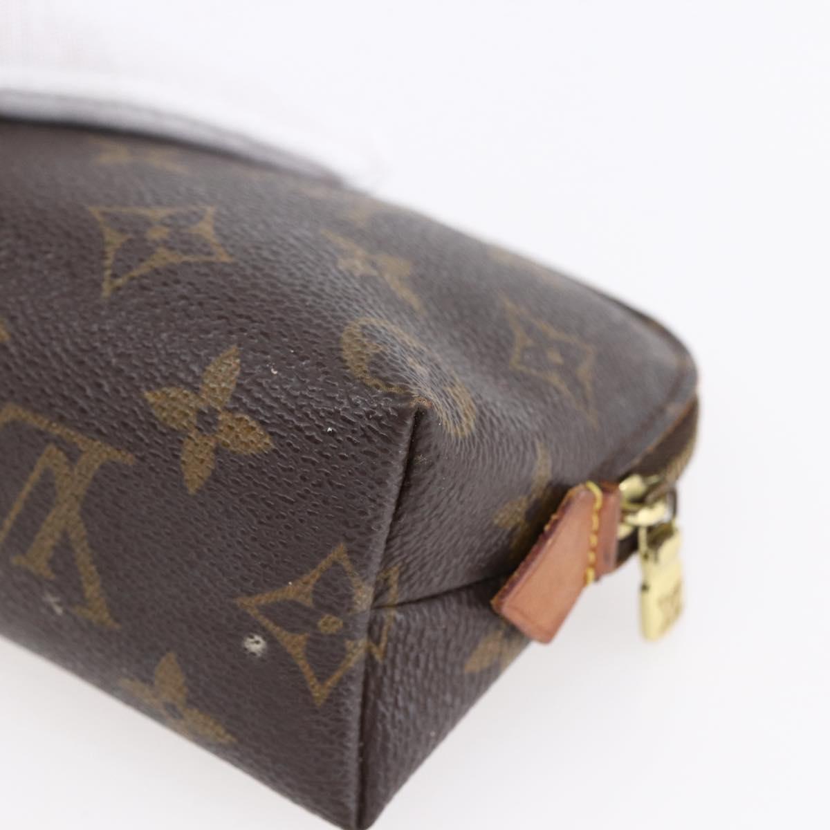 LOUIS VUITTON Monogram Pochette Cosmetic PM Pouch M43998 LV Auth 148778