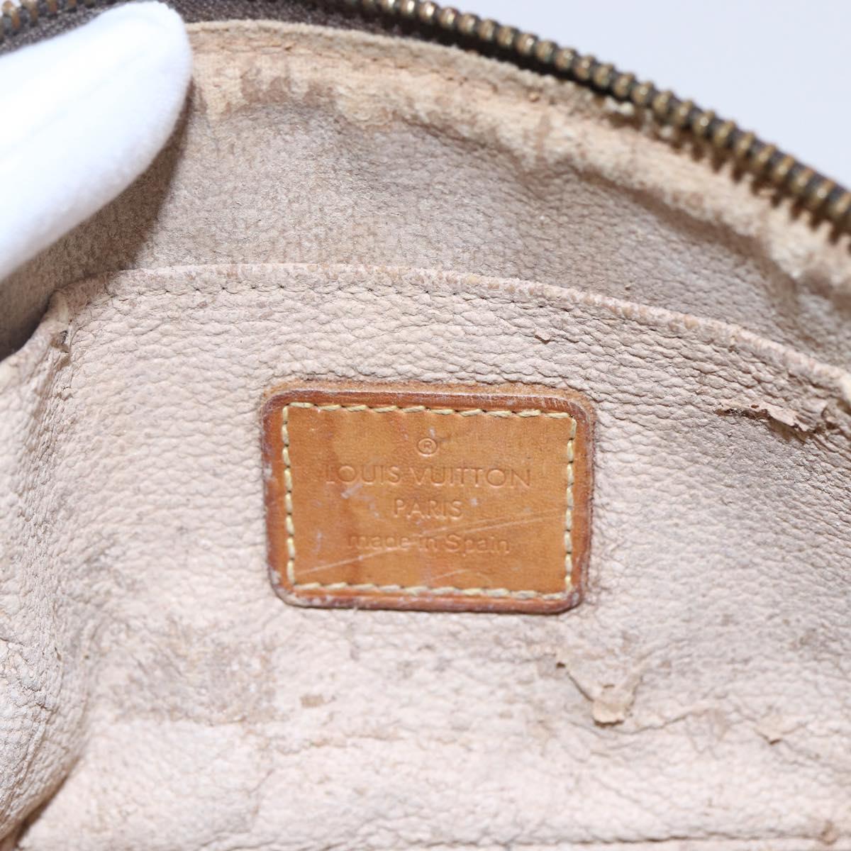 LOUIS VUITTON Monogram Pochette Cosmetic PM Pouch M43998 LV Auth 148778