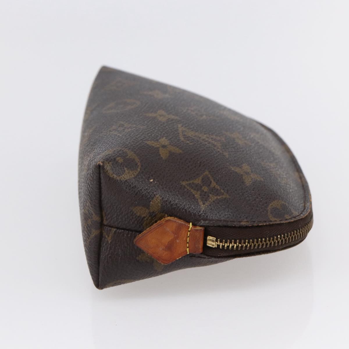 LOUIS VUITTON Monogram Pochette Cosmetic PM Pouch M43998 LV Auth 148778