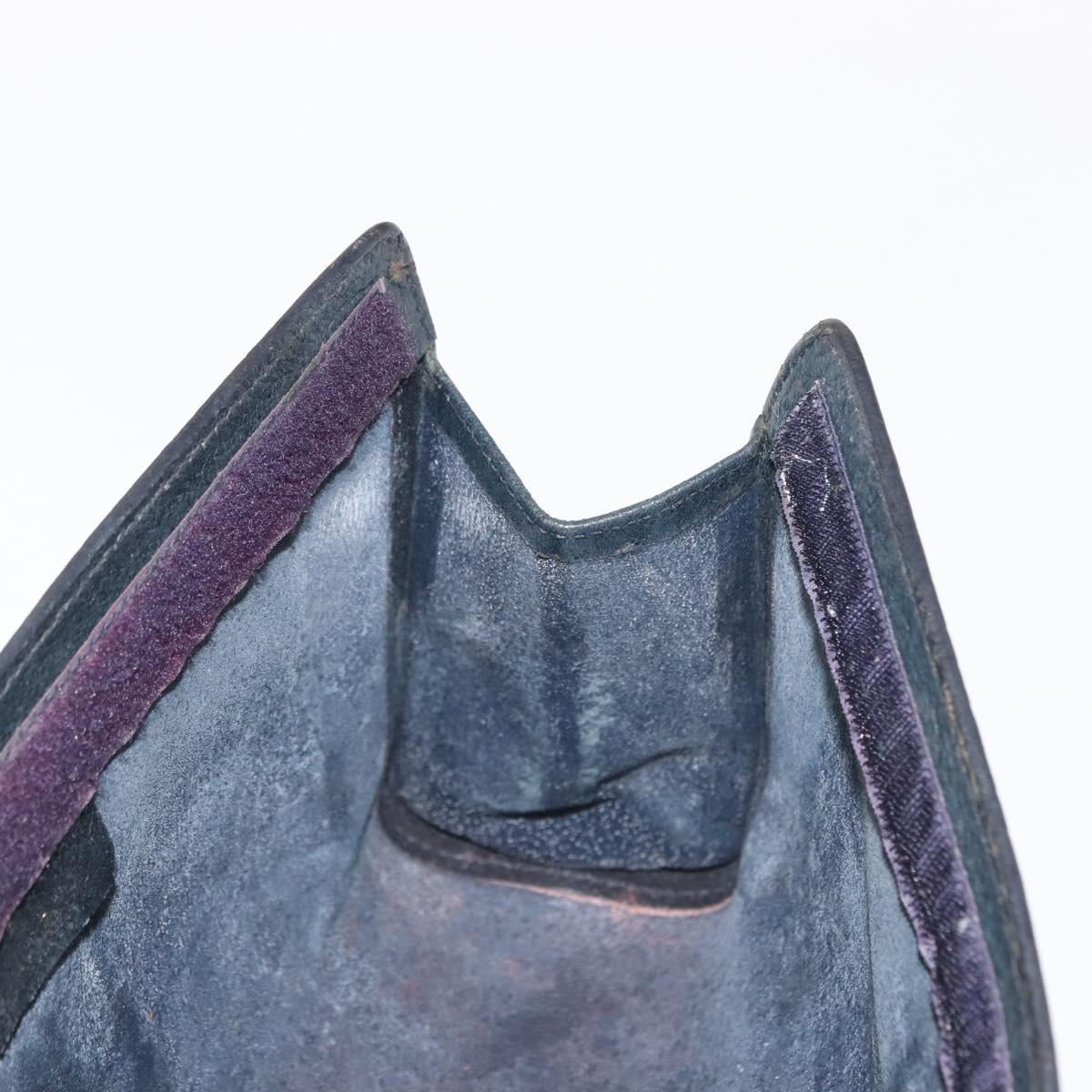 GUCCI GG Supreme Sherry Line Clutch Bag PVC Navy Red 67 014 2125 Auth 148805