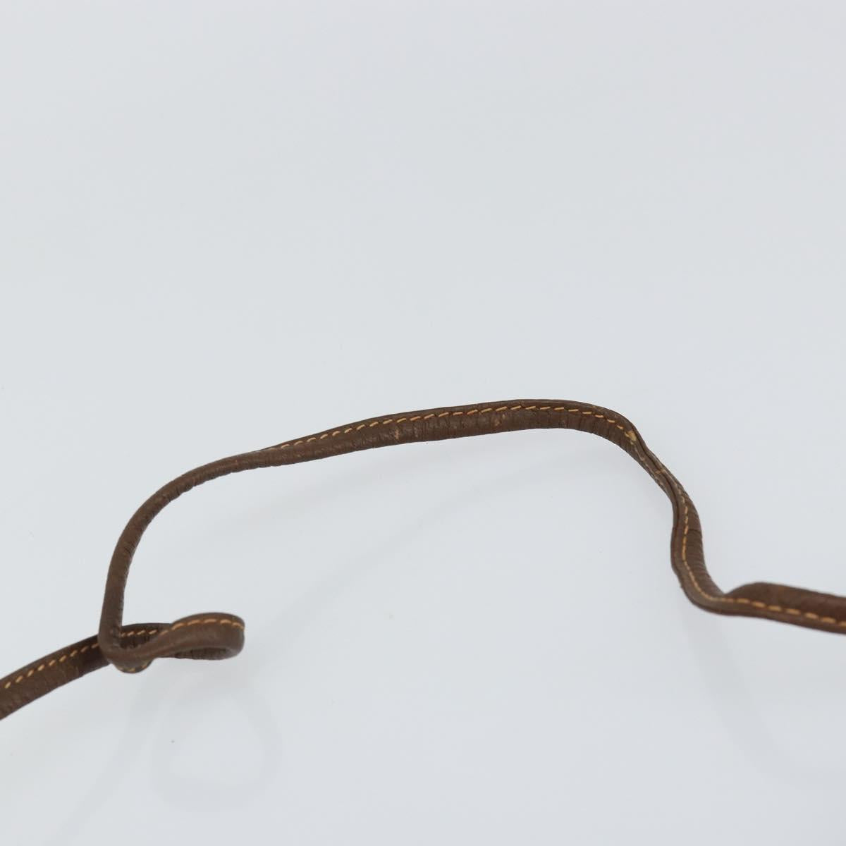 GUCCI GG Supreme Web Sherry Line Bag PVC Beige Gold Red 89 02 066 Auth 148807